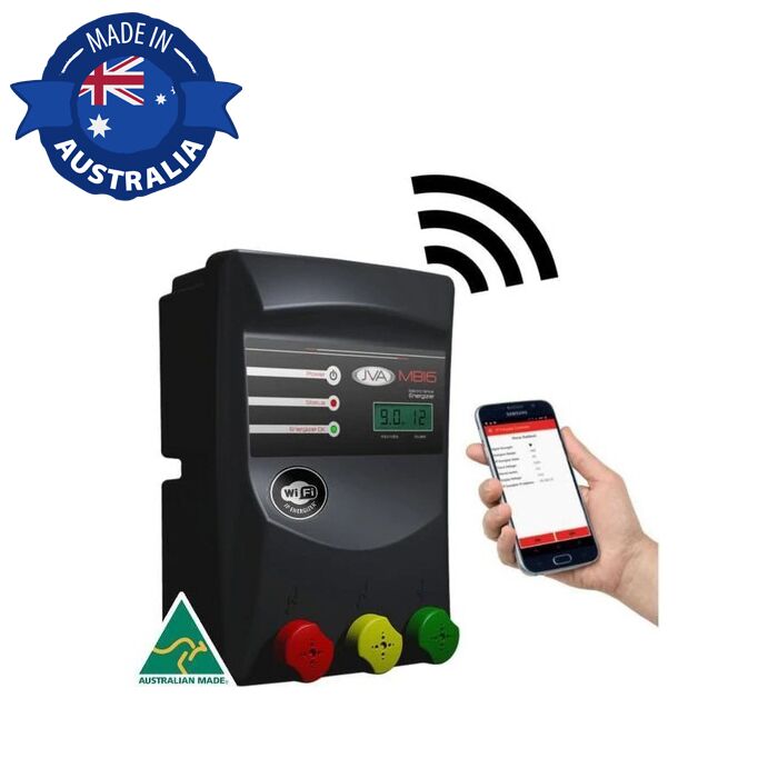 JVA MB16 Electric Fence Energizer kit control wireless